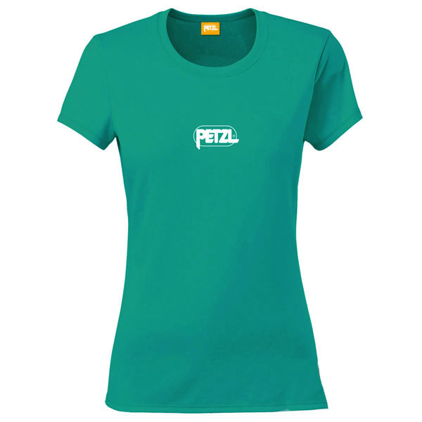 tričko PETZL Eve Logo T-shirt turquoise